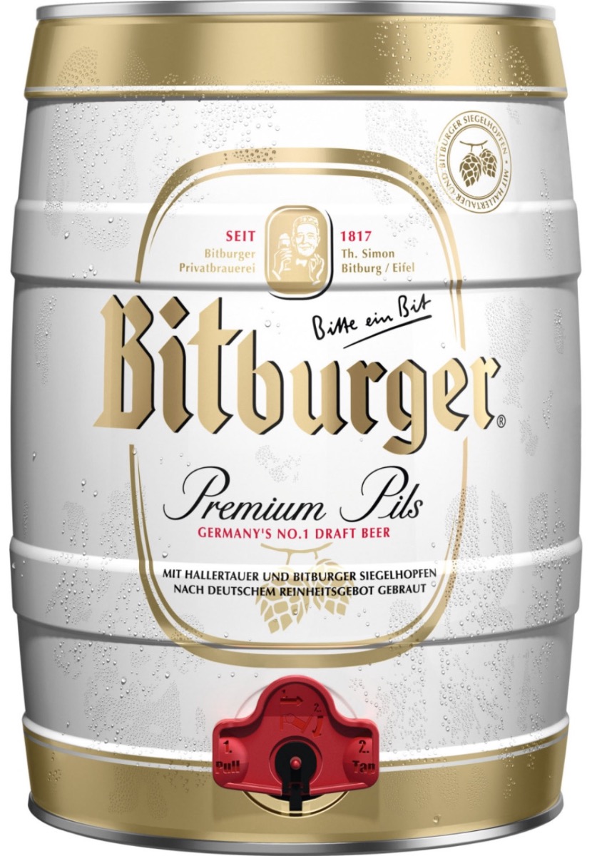 Bitburger Pils Partyfust 5 Liter 