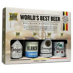 Belgium Worlds Best Beer - Cadeaupakket 3x33 en 1x25