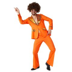 Disco Suit Oranje - Maat S
