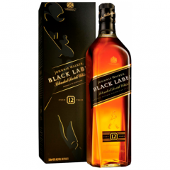 Johnny Walker Black label Liter