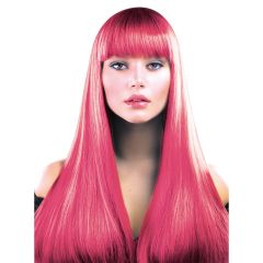 Lola roze neonpruik