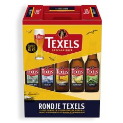 Rondje Texels Cadeaupakket met Glas