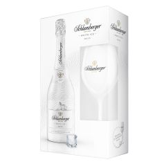 Schlumberger White Ice Secco met glas in Giftpack
