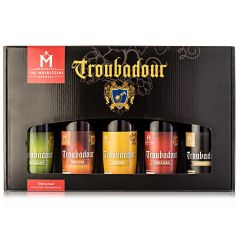 The Musketeers Troubadour 5x33cl pack in Draagdoos