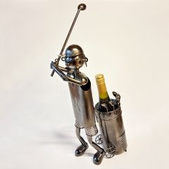 Wijnfleshouder - Golfer