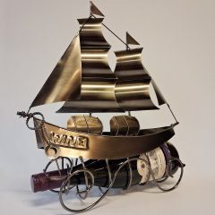 Wijnfleshouder - Zeilschip