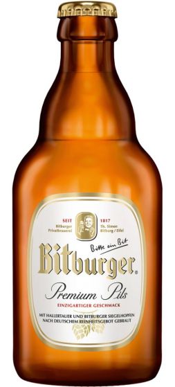 Bitburger steinie krat 20x33cl
