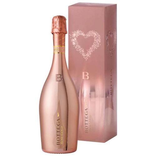 Bottega Rose Gold Giftbox 75cl