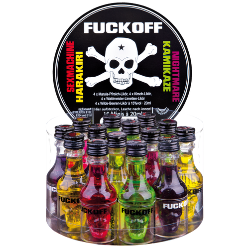 Fuck off Shotjes mix 16x20cl