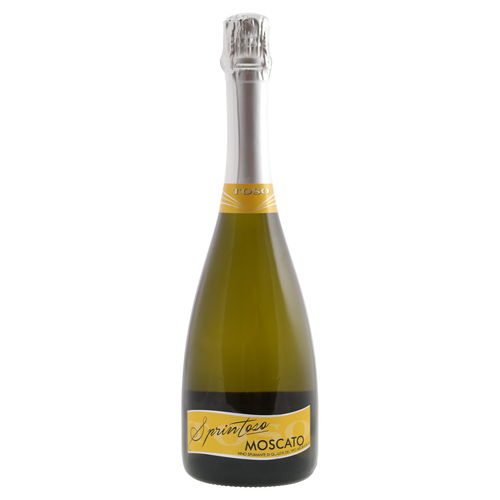 Toso Vino Spumante Moscato  heerlijk zoete bubbel fles kurk 75 cl