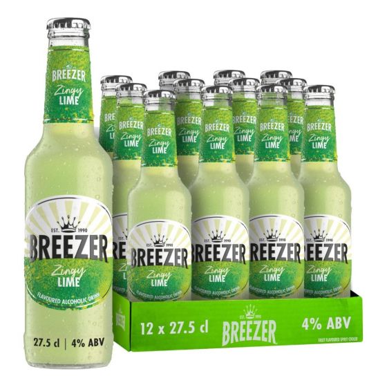 Bacardi Breezer Lime tray 12 x 275 ml