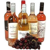 Wijnpakket Wereldse Rosé 6x75cl