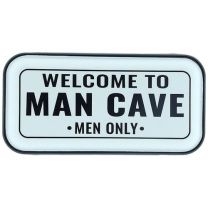 Welcome To The Mancave Wandbord 60x30cm