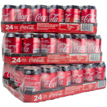 Coca cola zero aktie 3 tray x24x33cl