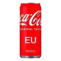 Coca Cola Deense / Poolse Import blik tray 24x33cl