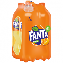 Fanta Orange Sinas 4x1,5L Voordeelpak