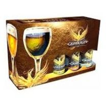 Grimbergen Giftpack 3x33cl + Glas