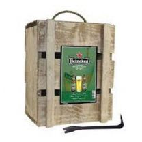 Heineken Geschenk Kist 4 x 25cl + Glas