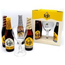 Leffe Bierbox Giftpack + Leffe Bierglas