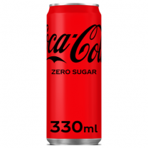 Coca Cola Zero Sleek can 33cl tray 24 stuks