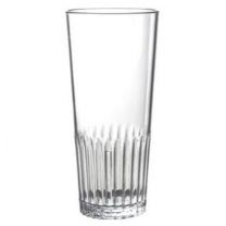 Onbreekbaar Bierglas / Longdrink Ribbelglas 4x25cl