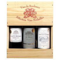 Bordeaux Selection Vine'd Medaille in kist 3x75cl