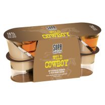 Supa Shots Wild Cowboy Butterscotch & Irish Cream Duo shots Pack 3x2cl