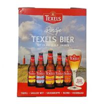 Texels "Rondje Texels Bier" 5x30cl + Glas