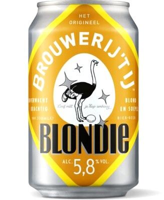 Brouwerij t ij Blondie Blik