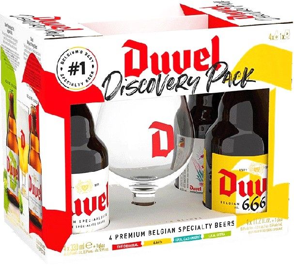 Duvel Discovery Giftpack met Glas