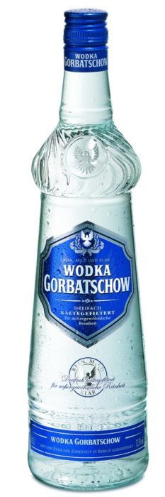 Gorbatschow vodka fles 70cl