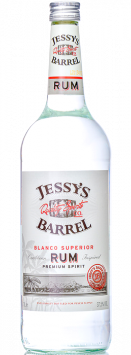 Jessy's Barrel Blanco rum fles 100cl