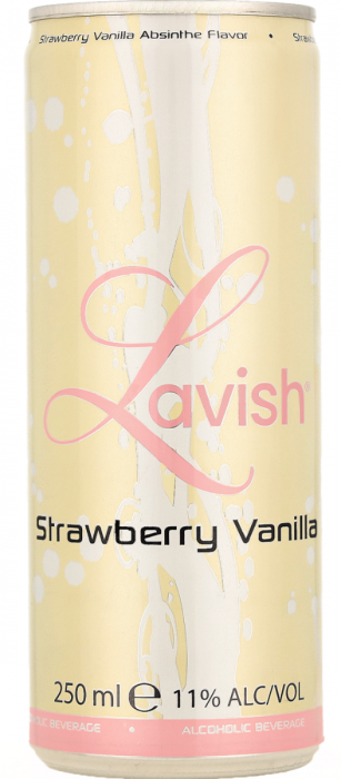 lavish Strawberry Vanille 24x25cl