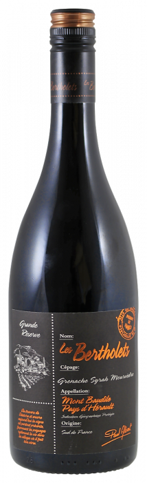 Les bertholets grand Reserva Rouge 75cl