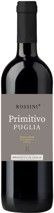 Rossini Primitivo Rosso Puglia IGT fles 75cl