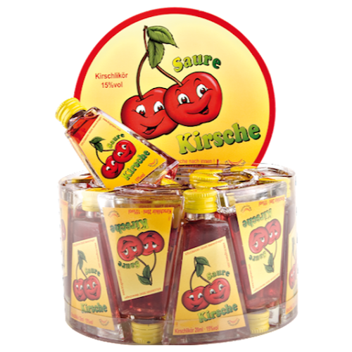 Zure kersen likeur shotjes 20 stuks