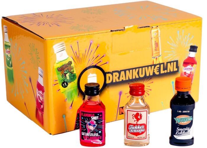 Zwarte Cross Trio Shotpakket 60 x 2cl
