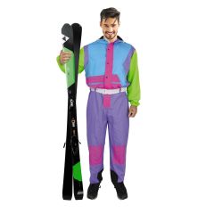 80s Skikostuum in Retrostijl