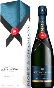 Moët & Chandon Nectar Imperial fles 750ml Giftbox
