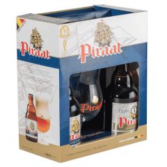 Piraat Geschenkverpakking 2x33cl + Glas