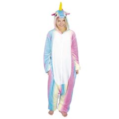 Regenboog Eenhoorn Kigurumi Kostuum voor Volwassenen