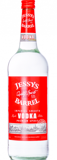 Jessy's Barrel Vodka fles 1 liter