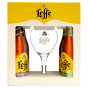 Leffe Bier Giftpack 4x33cl + Leffe Glas