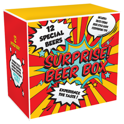 Surprise Bierbox 12 stuks