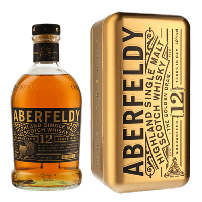 Aberfeldy 12 y goldbar