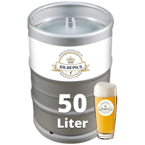 Gildepils Bier fust 50L 